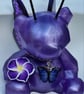Violet - Flutter-Bear Resin Ornament - Purple  - Image 3