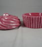 Pink Ceramic Novelty Cup Cake Muffin Party Food Trinket Box Jewellery Box. - Image 4