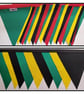 Jamaica Independence Day Bunting: 10 Meter Poly Cotton Flags - Image 1