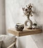 Black & White Marble Effect Eco-resin Sandalwood Scented Candle - Image 2