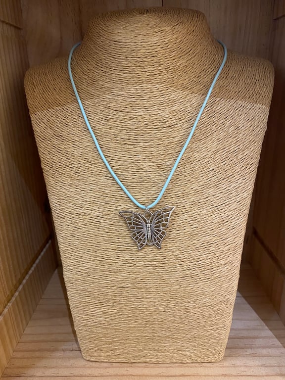  Green Butterfly Necklace (680)