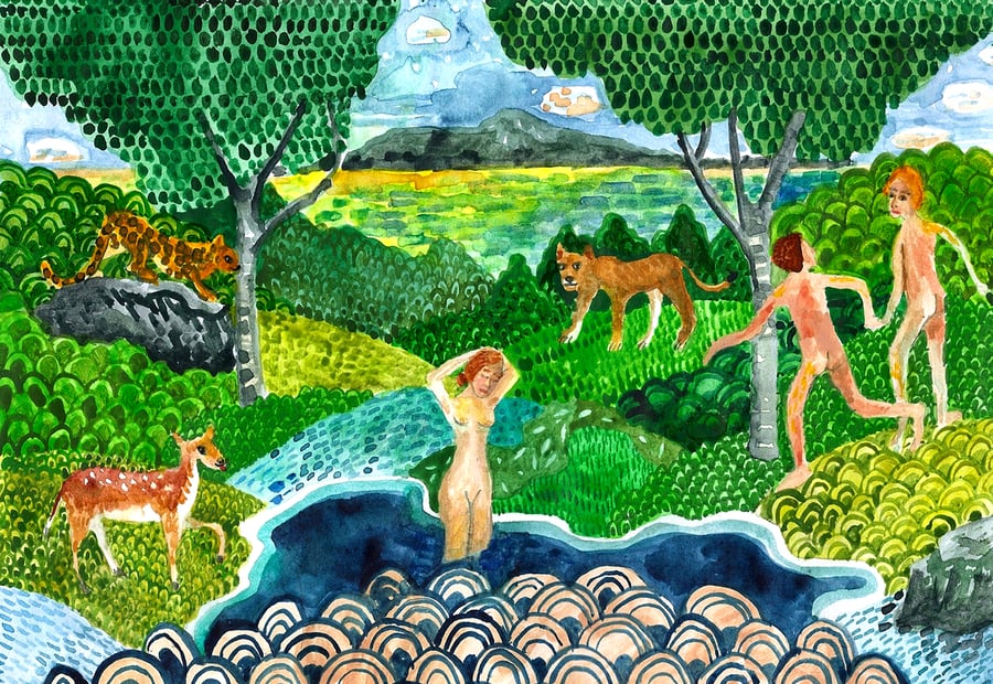 Beyond the Mind 17 x 12 cm