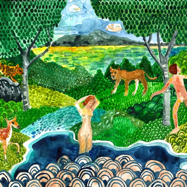 Beyond the Mind 17 x 12 cm