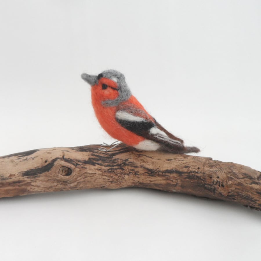 Needle Felted Chaffinch