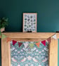 Earth Tones Felt Bunting - Boho Woodland Wall Hanging Decor - Image 4