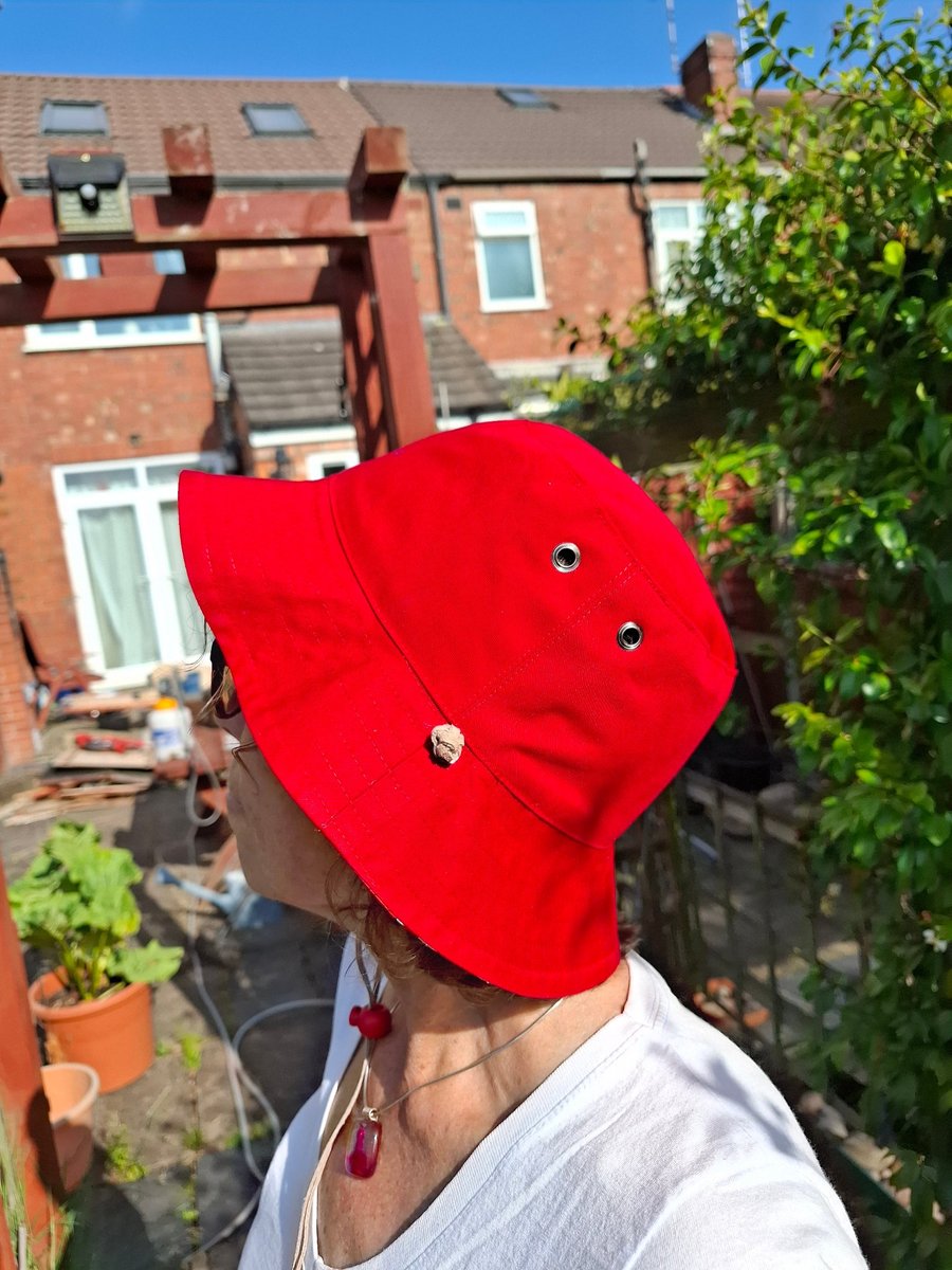 Festival style summer bucket hat