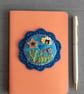 Hand Embroidered Garden Bee Notebook Set  - Image 1