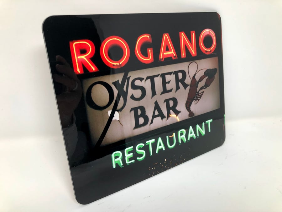 Rogano, Glasgow high gloss placemat 