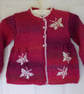 Child's Jacket Knitting Pattern with Butterflies, Digital Pattern - Image 4