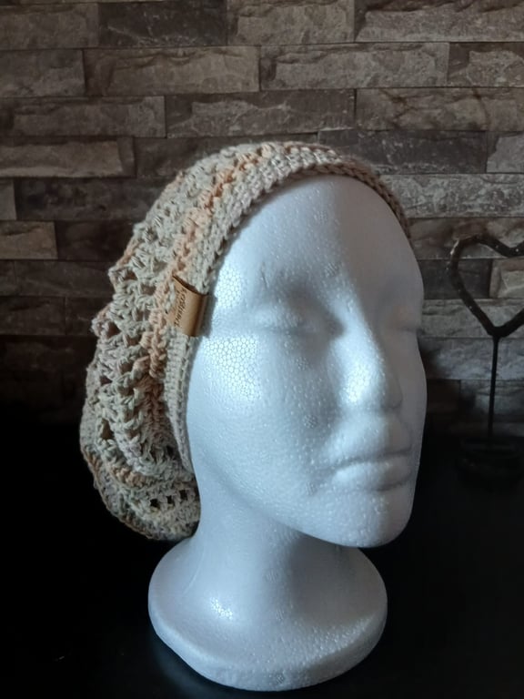 Crocheted Boho Mandala Hat