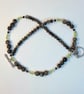 Peridot, Larvikite & Spinel Necklace, Anniversary, August Birthday, Gift For Leo - Image 6