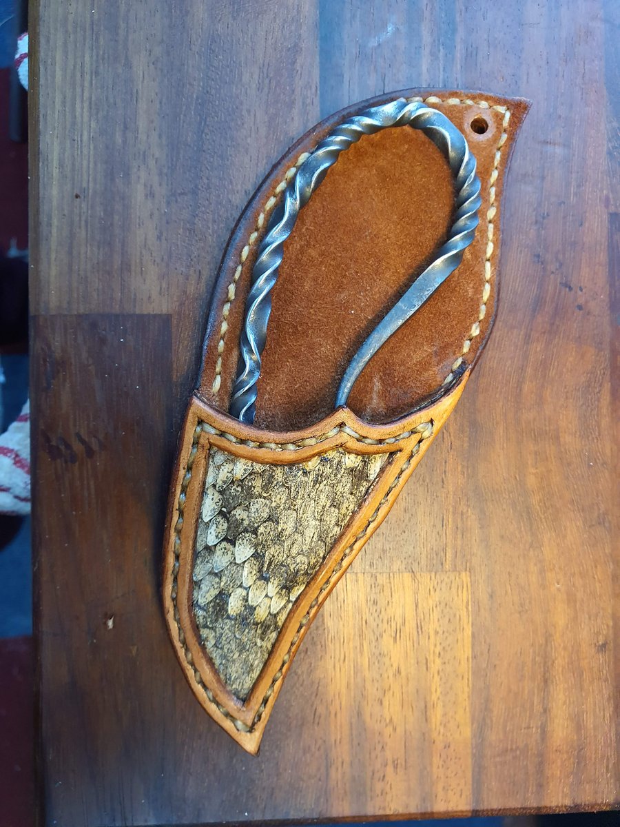 Snake skin bottle opener