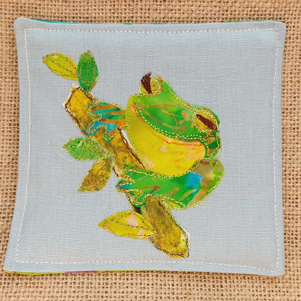 Frog Coaster (green)