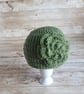 Handmade Crochet Baby Beanie with Flower, Optional Colour Choices and Sizes - Image 9