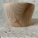 A cedar bowl