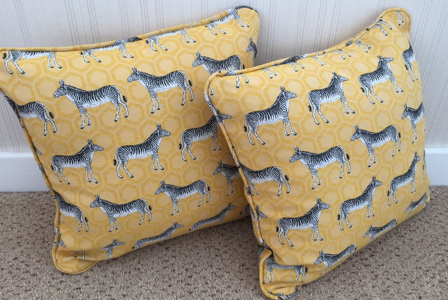 Zebra Cushions, Scatter Cushions
