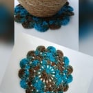 Plant pot flower vase mat