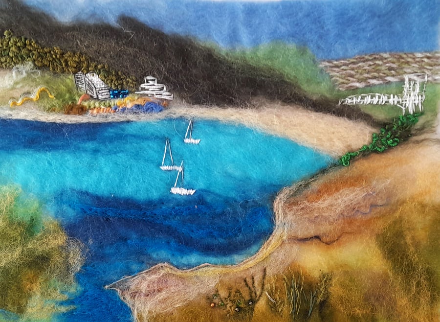 Commissioned Bespoke Felt Artwork