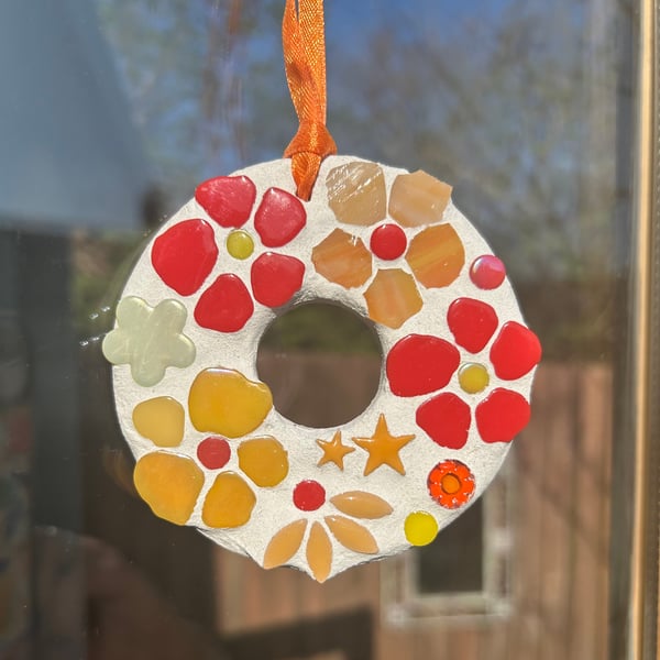 Small summer wreath