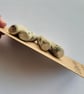 Set of four driftwood toggle buttons with single hole - Image 3