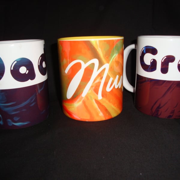 Decorated Mugs