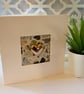 Rose Gold Heart Bespoke Occasion Card. - Image 2