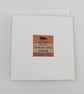 Handmade birthday card with removable clay bullfinch fridge magnet keepsake  - Image 7
