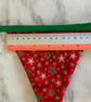 Handmade Cotton Christmas Bunting – Sustainable Festive Fabric Garland (3.3m) - Image 4