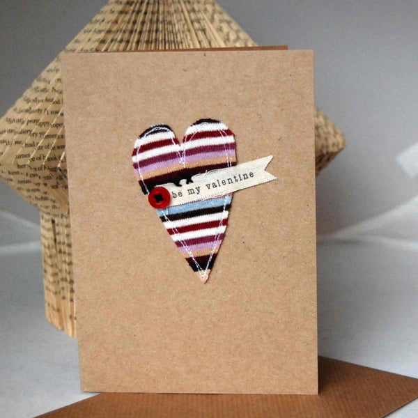 Valentine's card - Be my Valentine