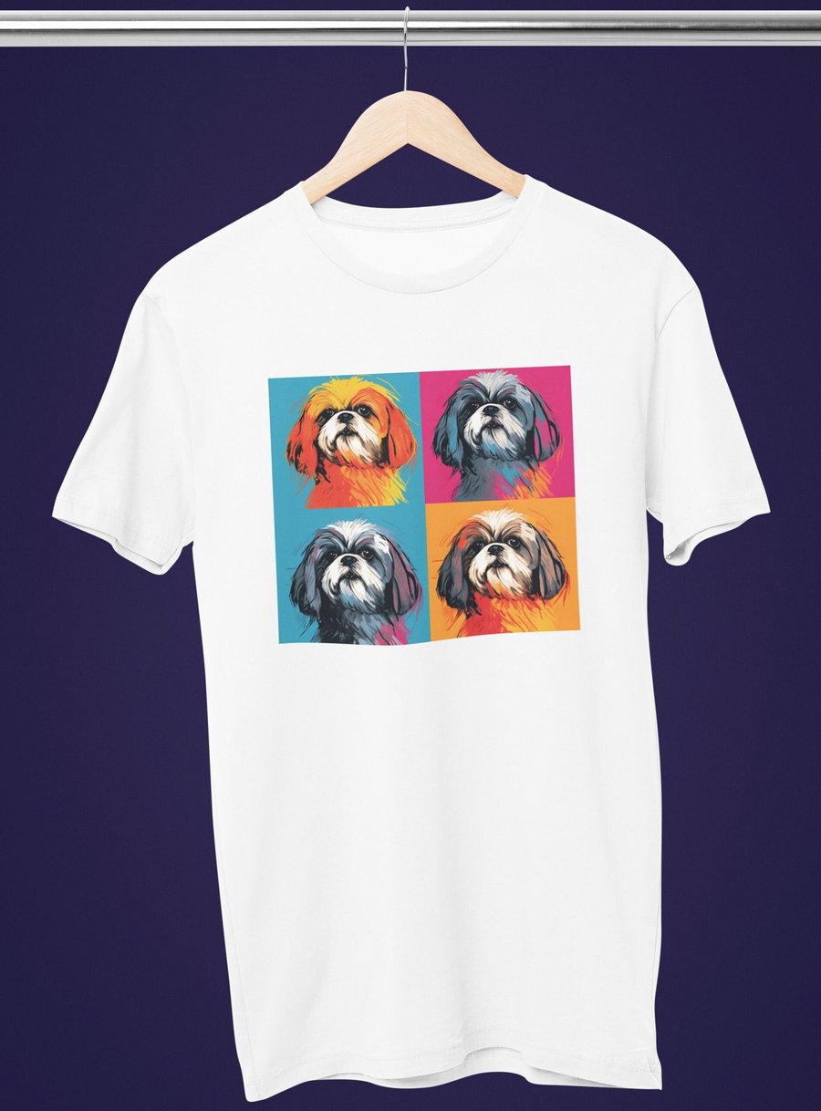 Shih Tzu Chic - Unleash Your Inner Fluff with Our Adorable T-Shirts printed with