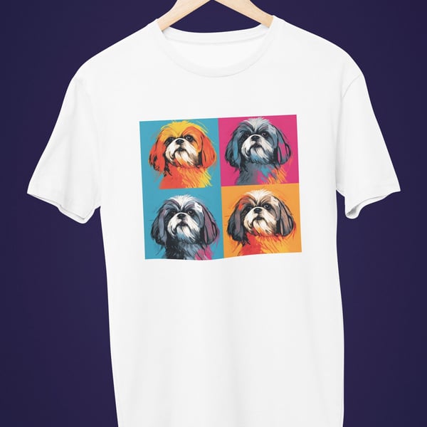 Shih Tzu Chic - Unleash Your Inner Fluff with Our Adorable T-Shirts printed with