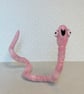Needlefelted Worm Art Doll Ecstatic 