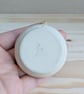 Very small ceramic ring dish with mini wren - Image 6