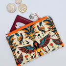 Isis Egyptian themed coin or card purse 417P