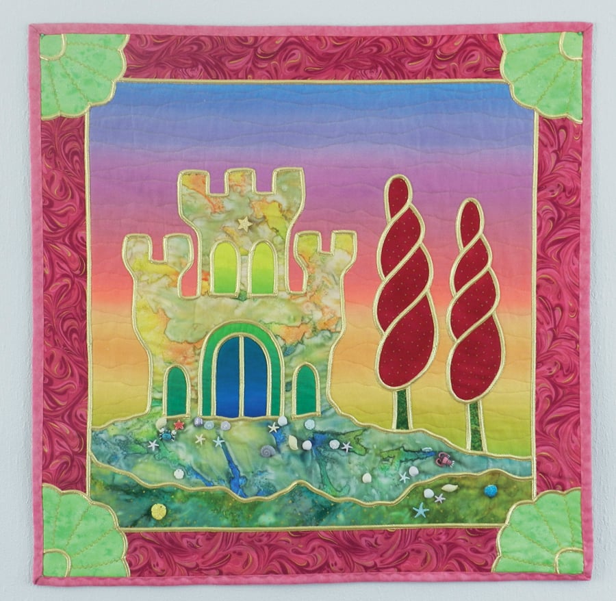Neptune's Castle Wall Quilt