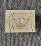 Keepsake box. Engraved big jewelry box.