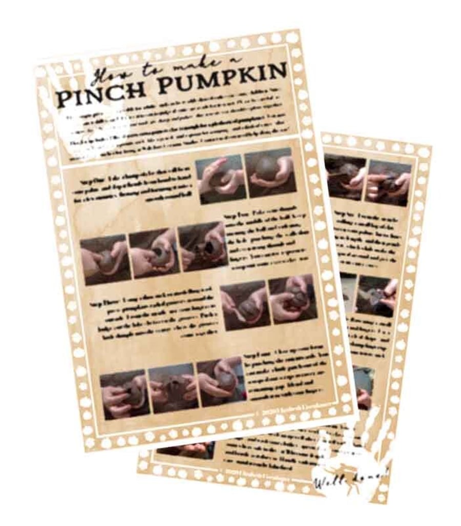 How to Make a Pumpkin Pinch Pot