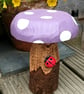 Purple spotty toadstool - Image 2