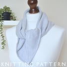 Scarf Knitting Pattern Sierra Scarf Printed Copy