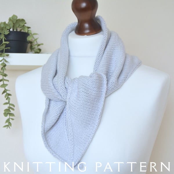 Scarf Knitting Pattern Sierra Scarf Printed Copy