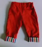 Trousers, 3-6 months, striped Trousers, Summer trousers, summer clothes - Image 2