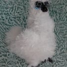 Silkie Chicken CROCHET PATTERN in UK terms