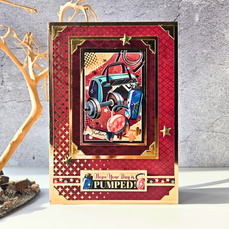 Gym - Themed Birthday Card – Fitness Birthday Card for Him or Her