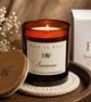 Tobacco, Honey & Sandalwood Scented Candle - Gift Box - Woody Masculine Scent