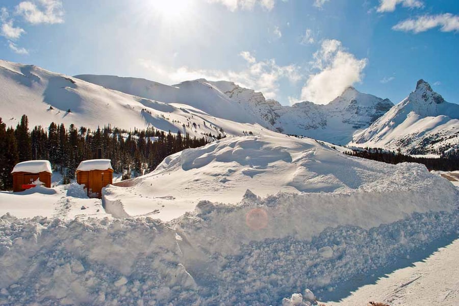 Canadian Rocky Mountains Icefields Parkway Canada Photograph Print