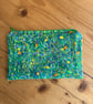 Klimt Pears Design Quilted Fabric Organiser Pouch  - Image 2