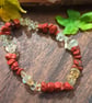 Grounding bracelet with red jasper and citrine - Image 2