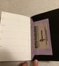 Fill In the Date - Weekly Planner - Black Leather bound A6(ish) sized calendar - Image 6