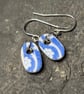 Handcrafted Unique Earrings, Eco Keepsake Gifts, Sterling Silver, Christmas Gift - Image 2