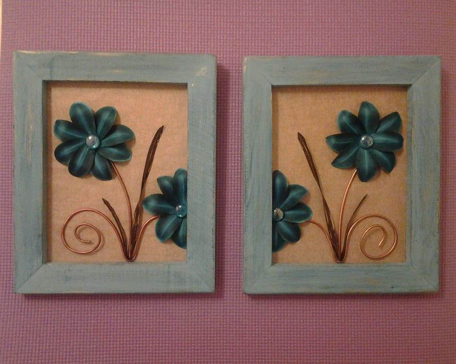 Set of Two Wall Pictures - Art